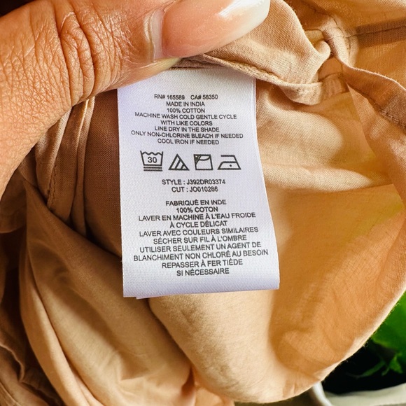 Joie Lesse Shirred Cotton-Gauze Midi Dress - Picture 5 of 10